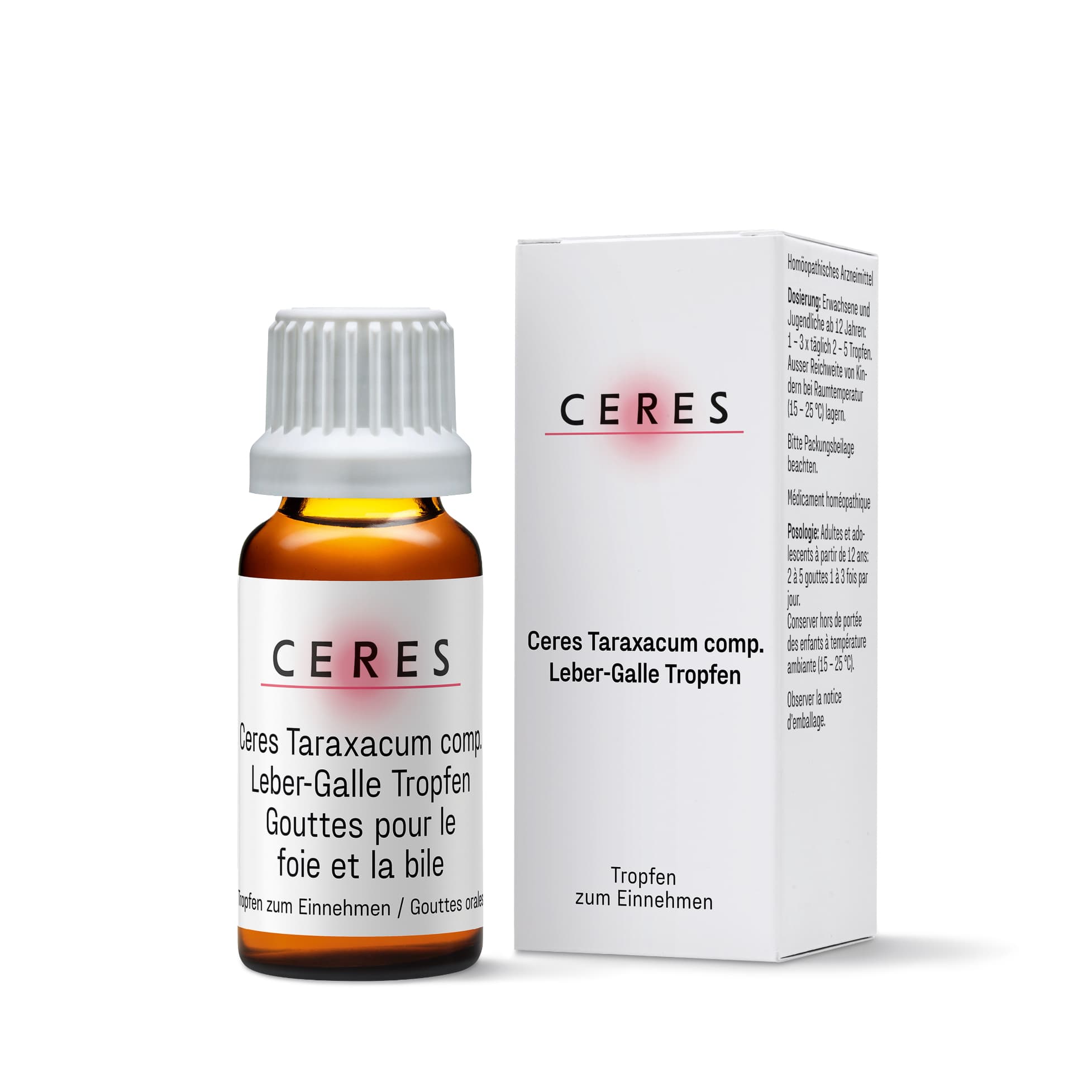 Ceres Taraxacum comp. Leber-Galle Tropfen