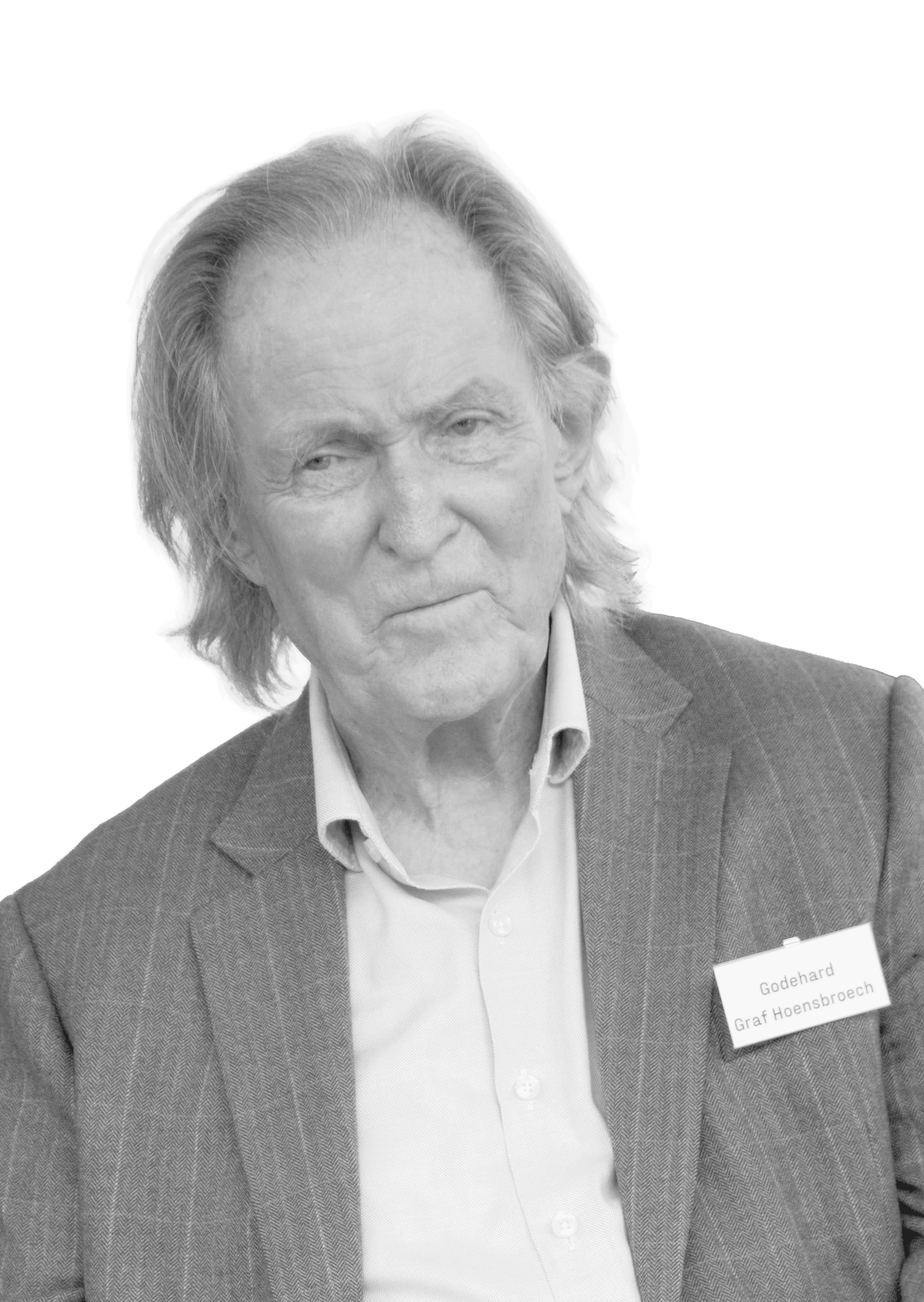Portrait Godehard Graf Hoensbroech Sw
